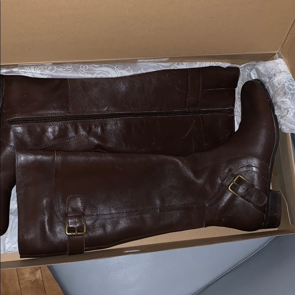 Nine West Vintage America Collection Leather Boots
